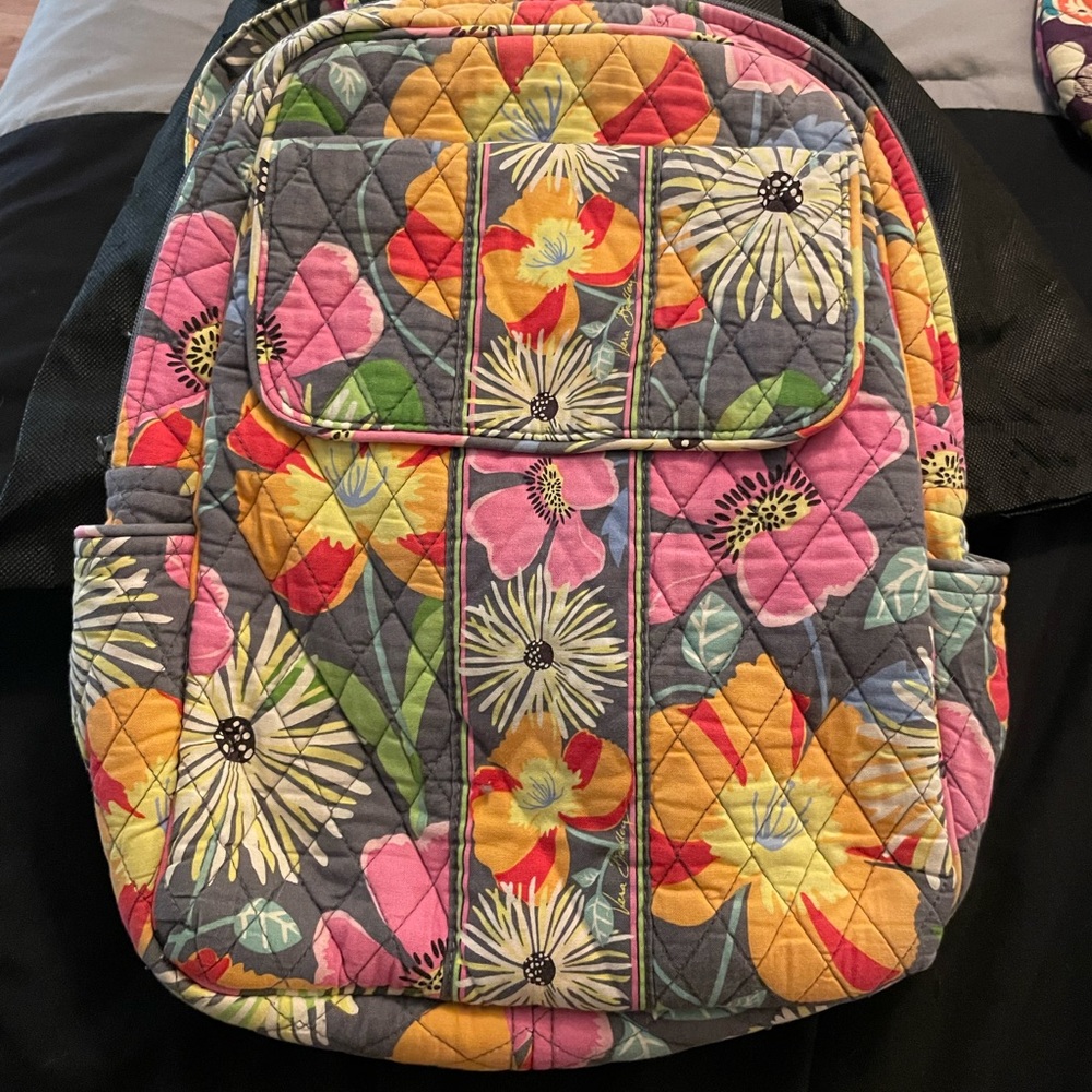 Vera Bradley Jazzy Blooms small backpack purse
